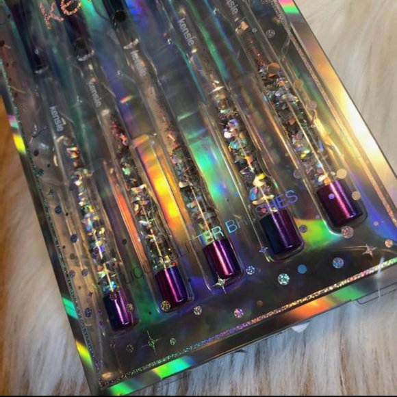 Kensie 5 Piece Set Liquid Glitter Brushes - Picture 4 of 5